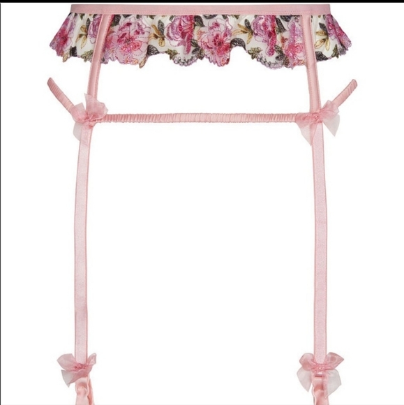 Blushing Rose Garter For Love and Lemons for Victoria Secret S - Picture 7 of 12